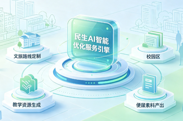 爱辉区AI普惠赋能民生服务 智能优化技术升级大众生活服务体验